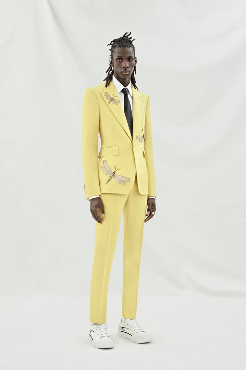 Alexander McQueen Pre-SS24 Centers on Cut and Proportion Fashion Menswear