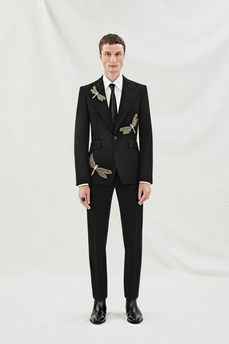 Alexander McQueen Pre-SS24 Centers on Cut and Proportion Fashion Menswear