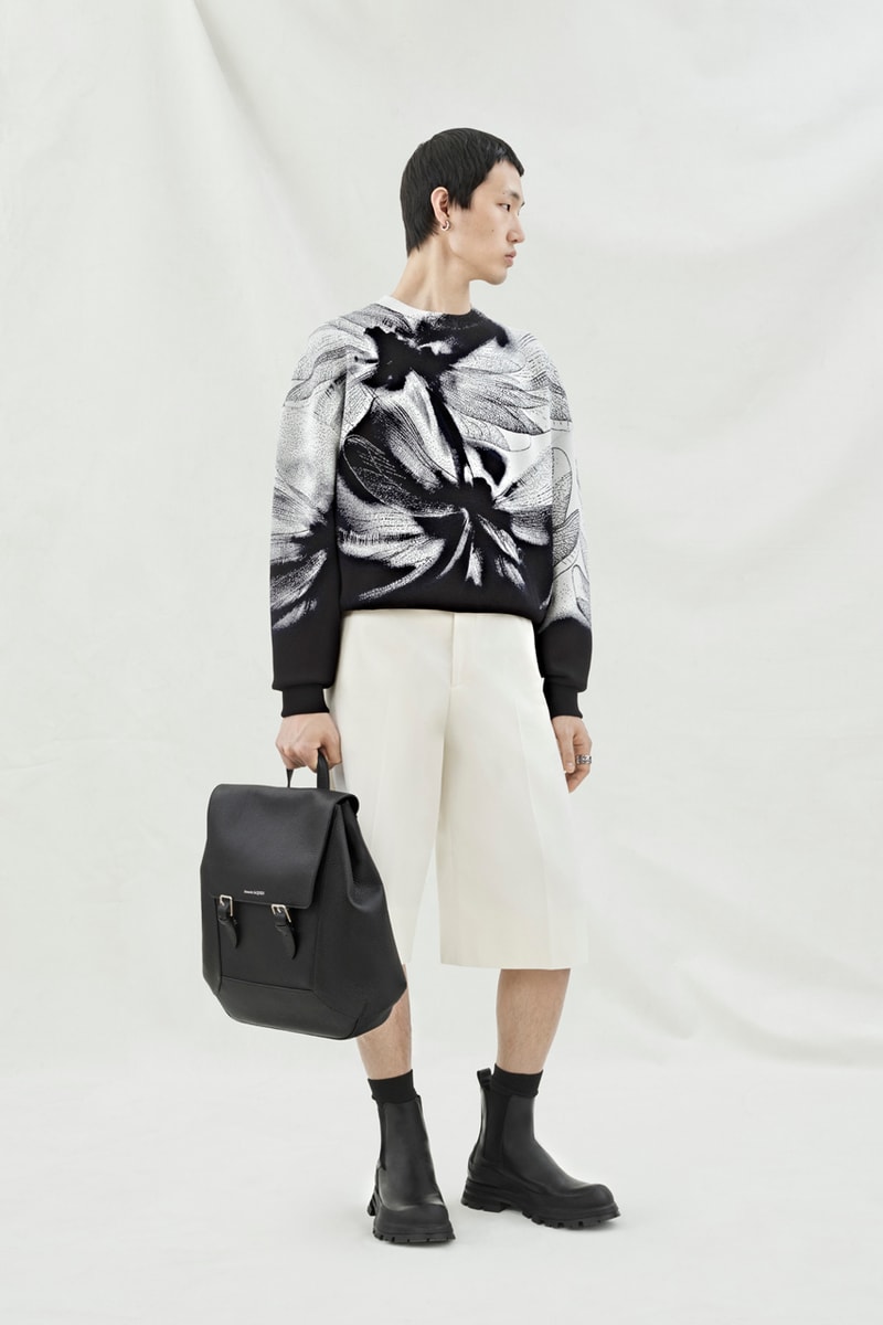Alexander McQueen Pre-SS24 Centers on Cut and Proportion Fashion Menswear