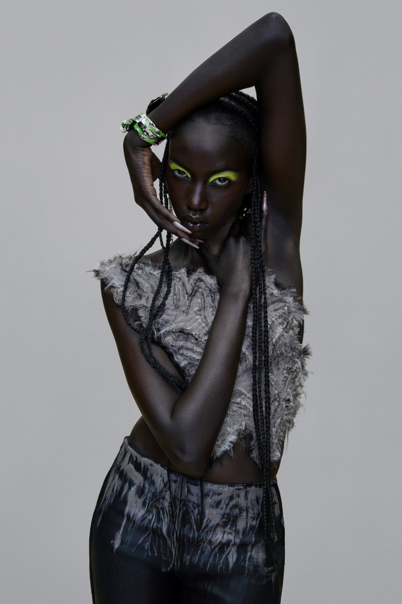 Anok Yai Graces Acne Studios’ Latest FW23 Campaign Fashion 