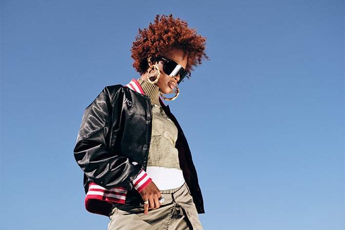 Multi-Hyphenate Amiraa Vainqueur Showcases How She Shifts the Status Quo in the Air Jordan 1 Satin Bred