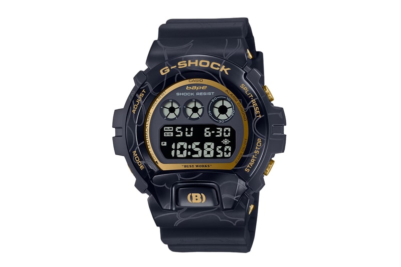 G-SHOCK BAPE GM6900BAPE-1 Collaboration Release Info
