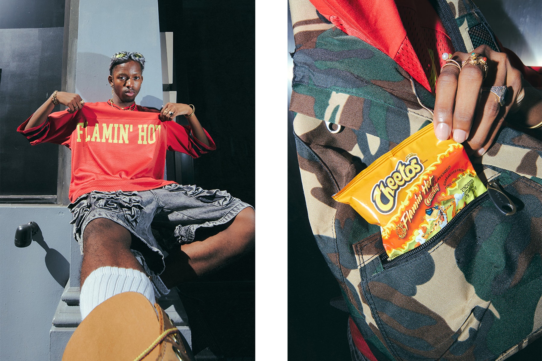 Stylist and Creator Kai McPhee Styles Flamin’ Hot® Merch by Melody Ehsani