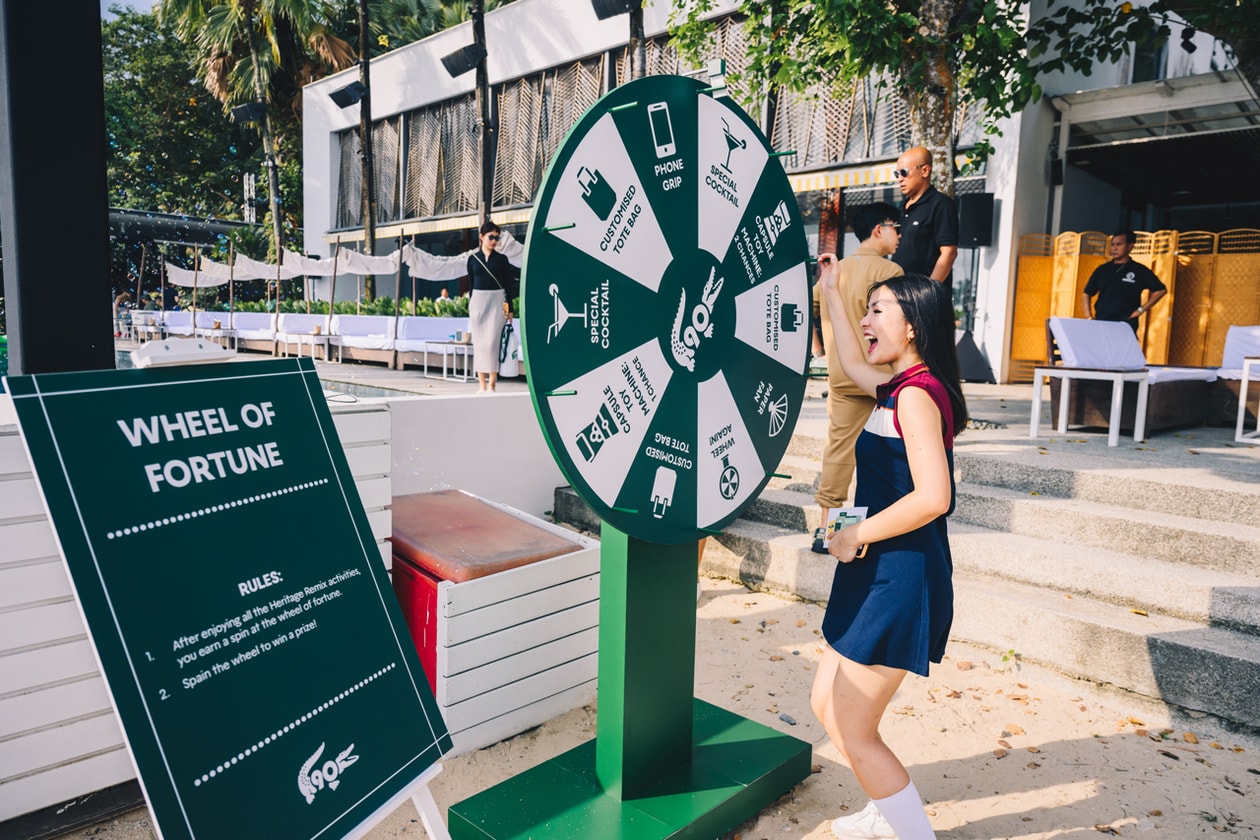 Lacoste 90th Anniversary Sentosa Island Singapore Activation Golf Tennis 