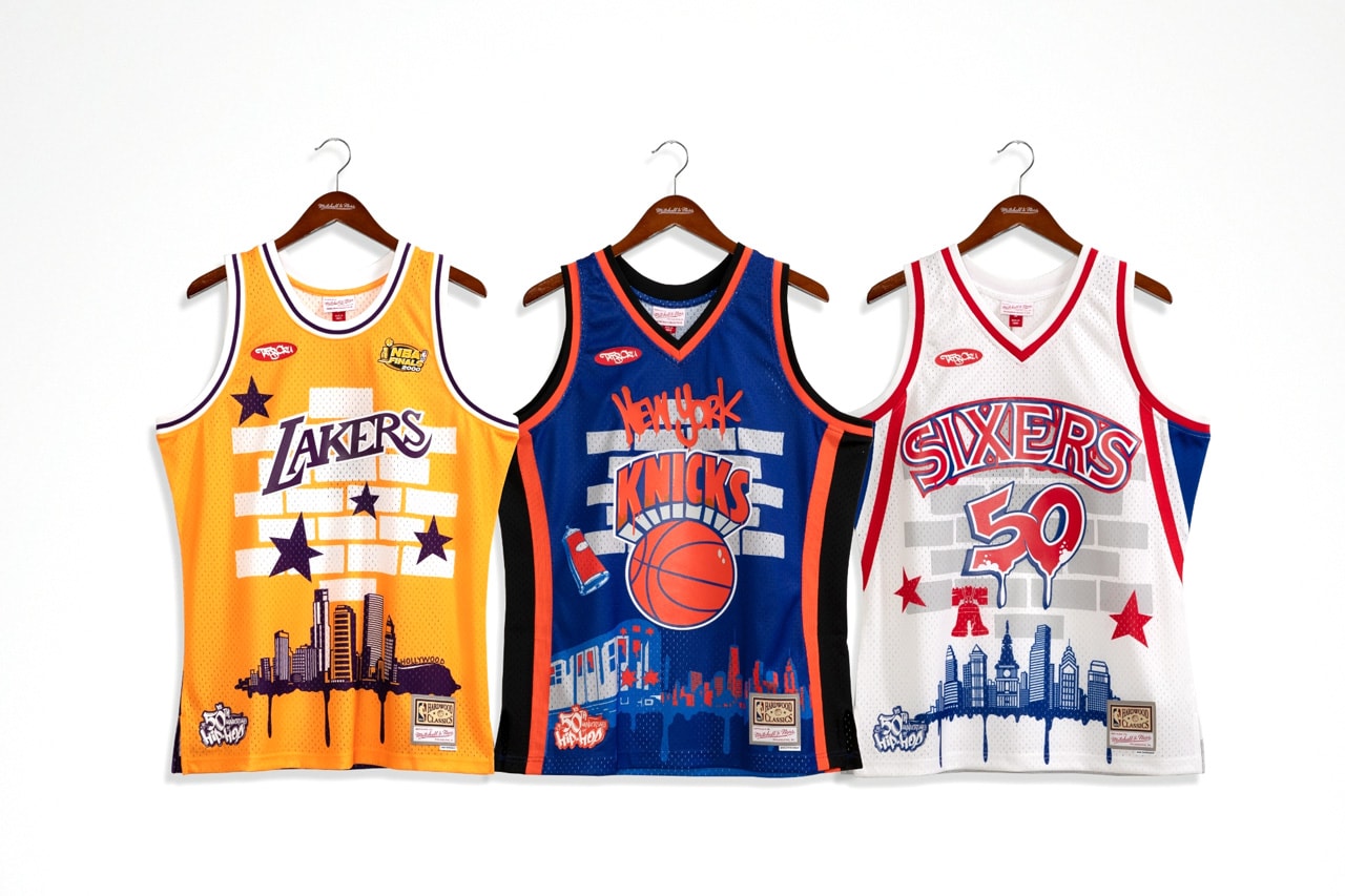 Mitchell & Ness Commemorative Jerseys With Iconic Record Labels