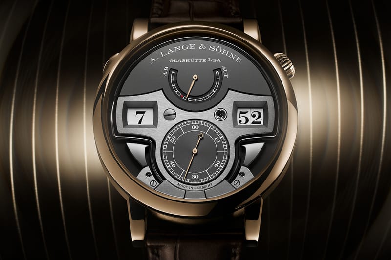 A. Lange & Sohne complications now dressed in gold and platinum