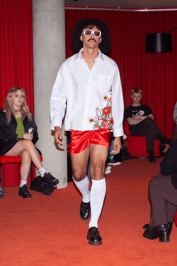Adam Jones Spring Summer 2024 Collection Interview Feature menswear womenswear London Wales uk designer pub