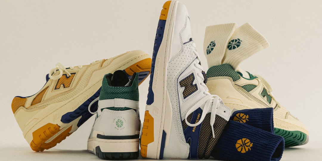 Aimé Leon Dore Honors NYC’s Masaryk Community Gym in New Balance 550/650 Capsule