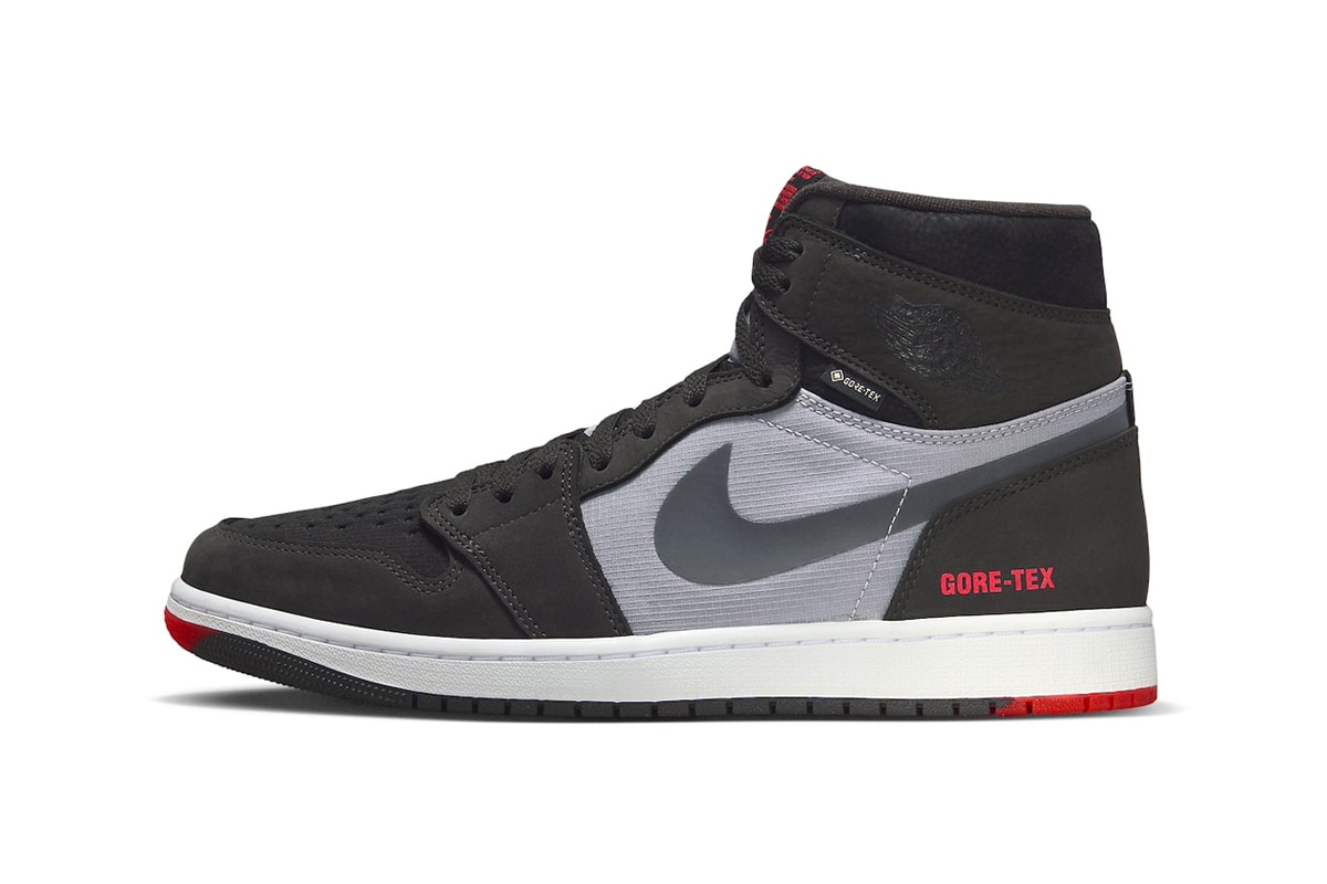 Official Look at the Air Jordan 1 Element "Bred" Cement Grey/Dark Charcoal-Black-Infrared 23-White DB2889-002 January 2024 michael jordan brand high top shoes canvas leather jumpman swoosh nike