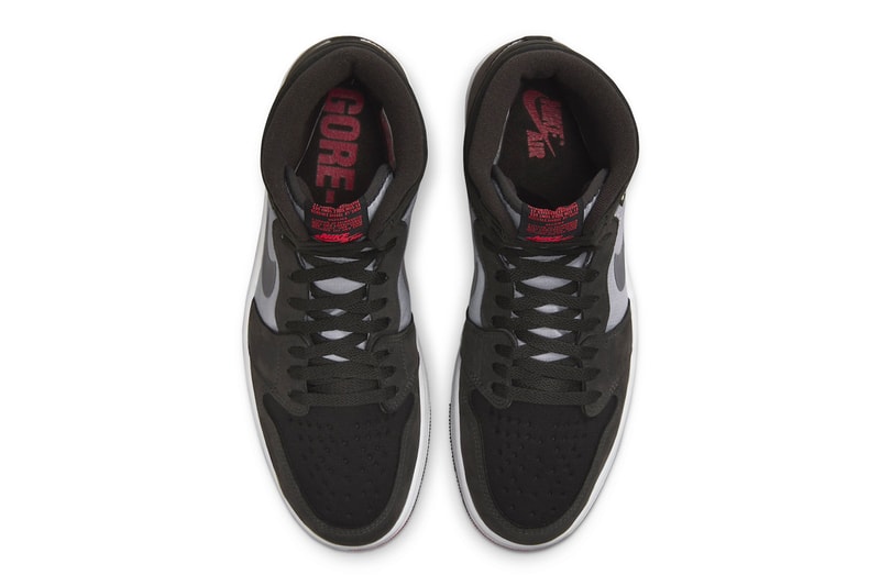 Official Look at the Air Jordan 1 Element "Bred" Cement Grey/Dark Charcoal-Black-Infrared 23-White DB2889-002 January 2024 michael jordan brand high top shoes canvas leather jumpman swoosh nike