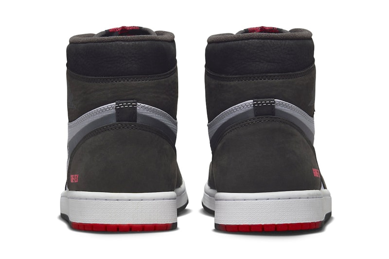 Official Look at the Air Jordan 1 Element "Bred" Cement Grey/Dark Charcoal-Black-Infrared 23-White DB2889-002 January 2024 michael jordan brand high top shoes canvas leather jumpman swoosh nike