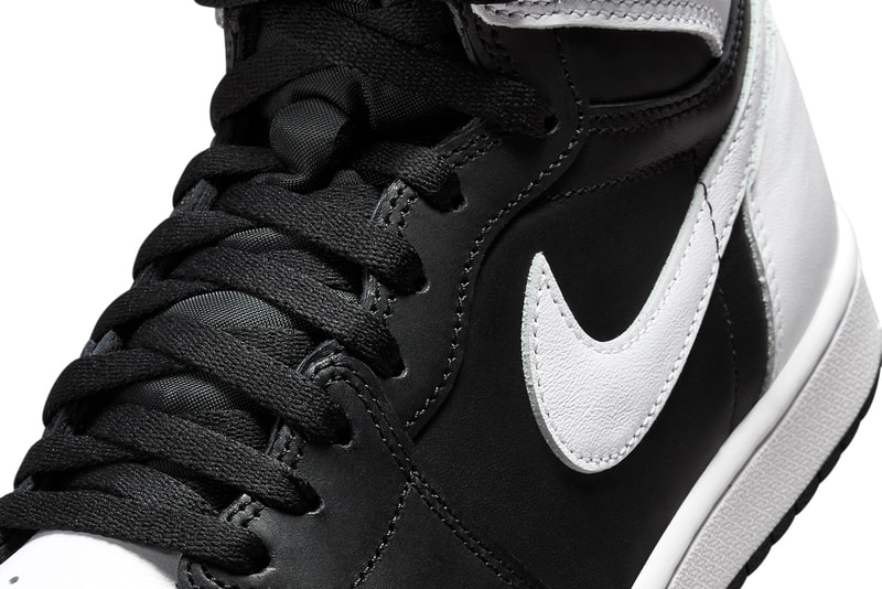 First Look at the Air Jordan 1 High OG "Black/White" high top panda aj1 jordan brand michael jordan classic white and black shoe sneaker DZ5485-010 Date info store list