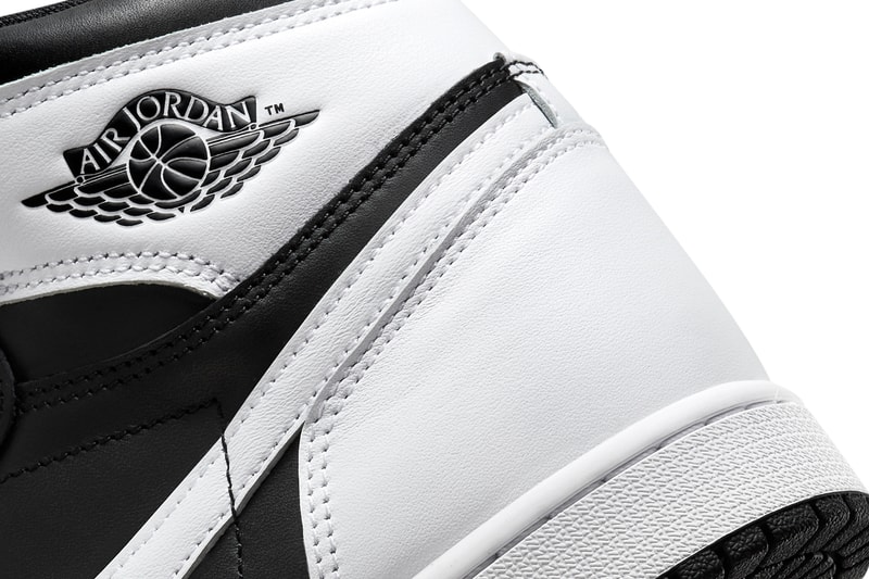 First Look at the Air Jordan 1 High OG "Black/White" high top panda aj1 jordan brand michael jordan classic white and black shoe sneaker DZ5485-010 Date info store list
