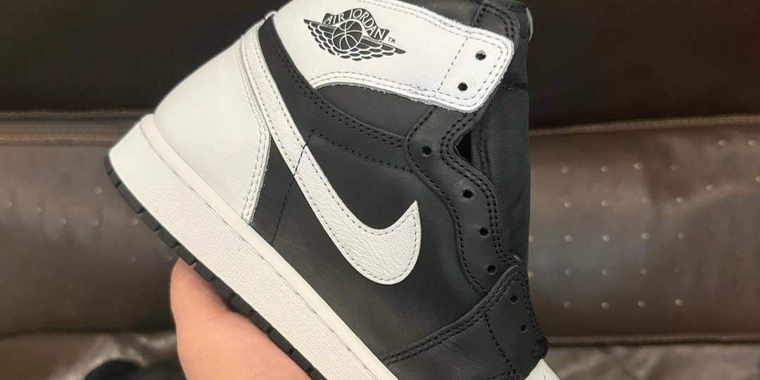 First Look at the Air Jordan 1 High OG "Black/White"