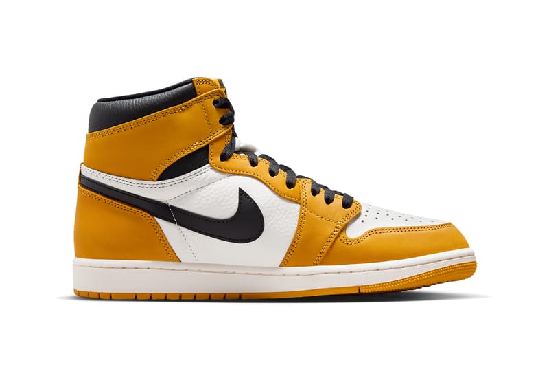 nike jordan 1 mid yellow
