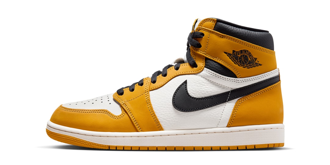 Official Images of the Air Jordan 1 High OG “Yellow Ochre”