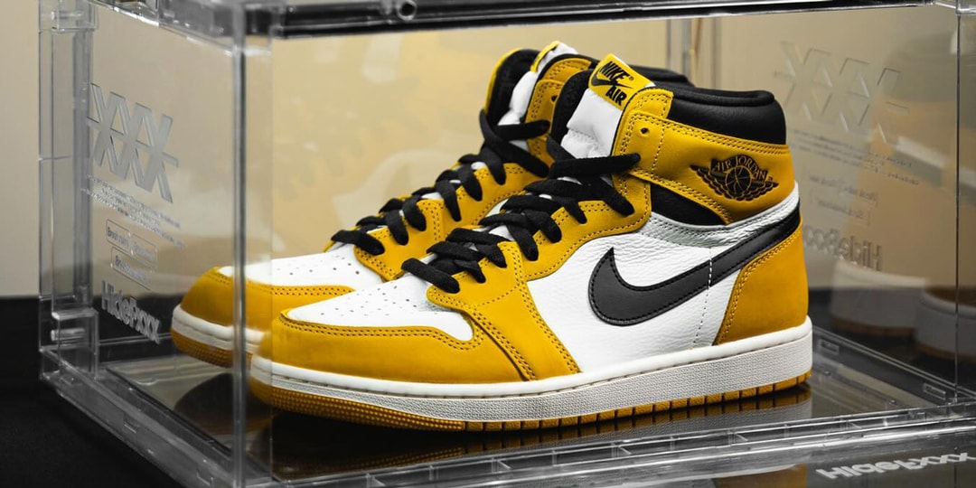 First Look at the Air Jordan 1 High OG “Yellow Ochre”