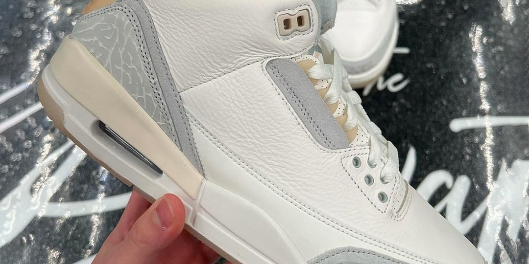 First Look at the Air Jordan 3 Craft "Ivory"