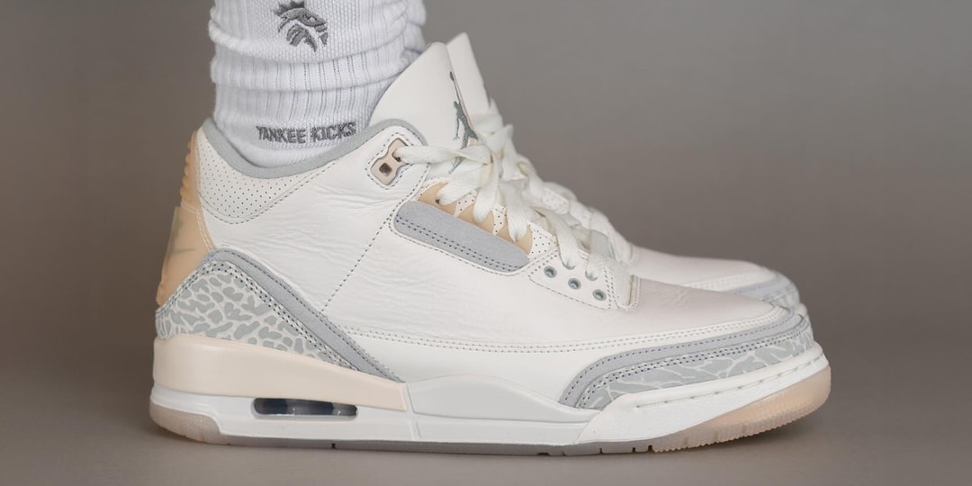 On-Foot Look at the Air Jordan 3 Craft "Ivory"