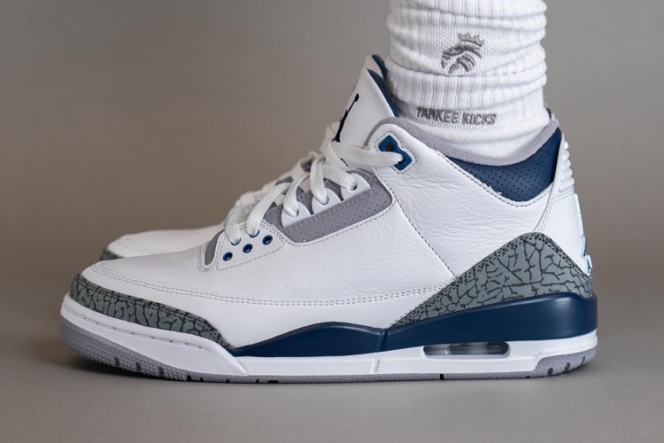 On-Foot Look at the Air Jordan 3 "Midnight Navy"