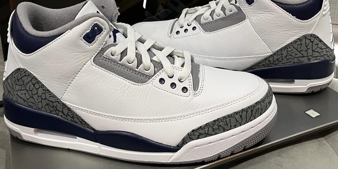 First Look at the Air Jordan 3 "Midnight Navy"