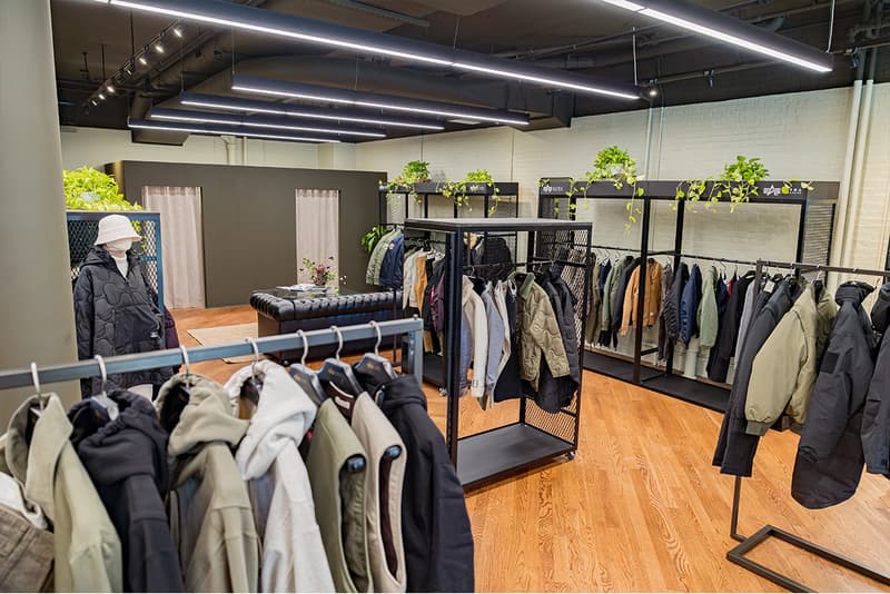 Alpha Industries Opens First Permanent Retail Store new york city lafayette brick and mortar store 