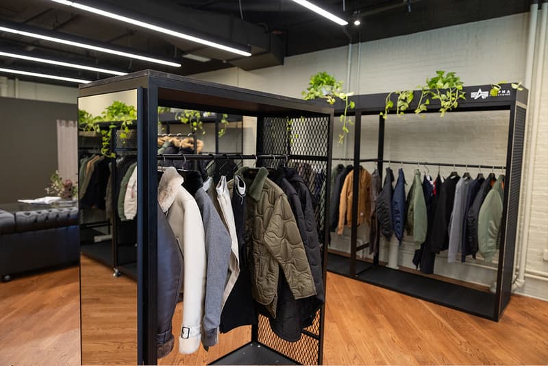 Alpha Industries Opens First Permanent Retail Store new york city lafayette brick and mortar store 