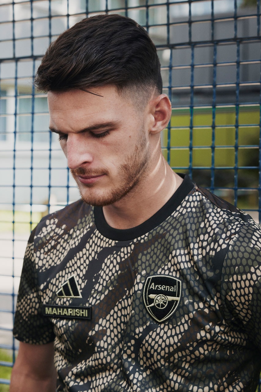 Arsenal and adidas reveal new Maharishi clothing range that's a big hit  with fans 