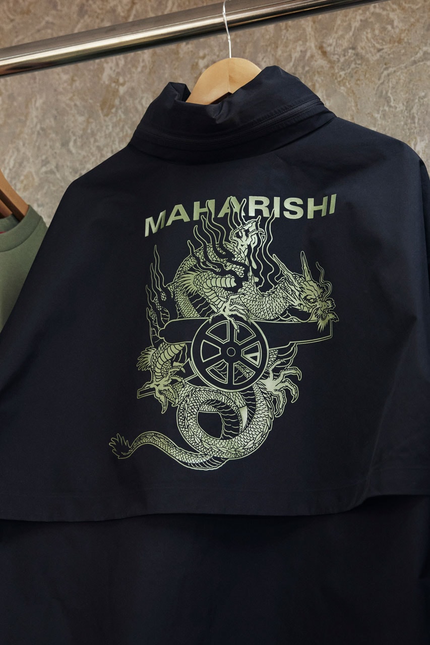 Arsenal Football Club Maharishi Collaboration Clothing Streetwear UK Premier League Champions League Soccer Sports Declan Rice