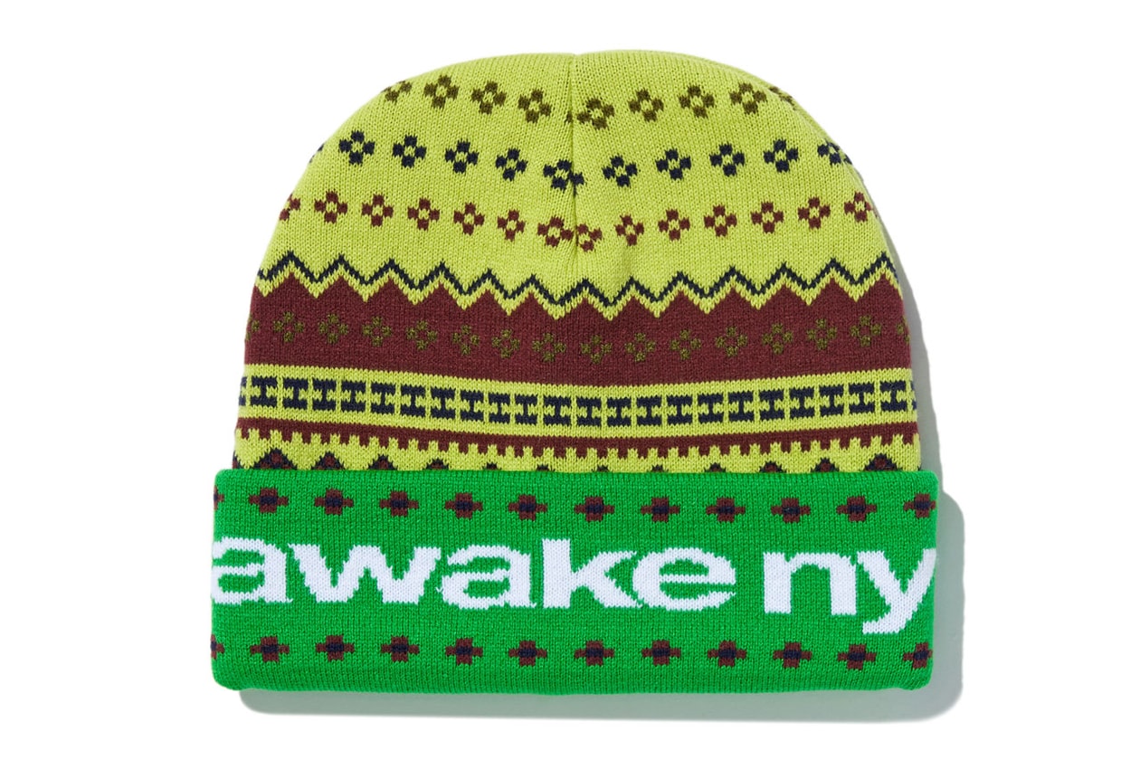 Awake NY Taps Friends and Family For Second Fall 2023 Delivery angelo baque nyc new york knitwear outerwear cozy hoodie sweat beanie vibrant cold weather clean capsule collection release la comunidad community