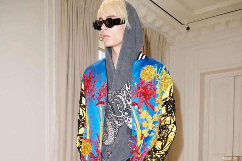 Balmain's SS24 Menswear Collection Calls on Its Founder's Global Influences