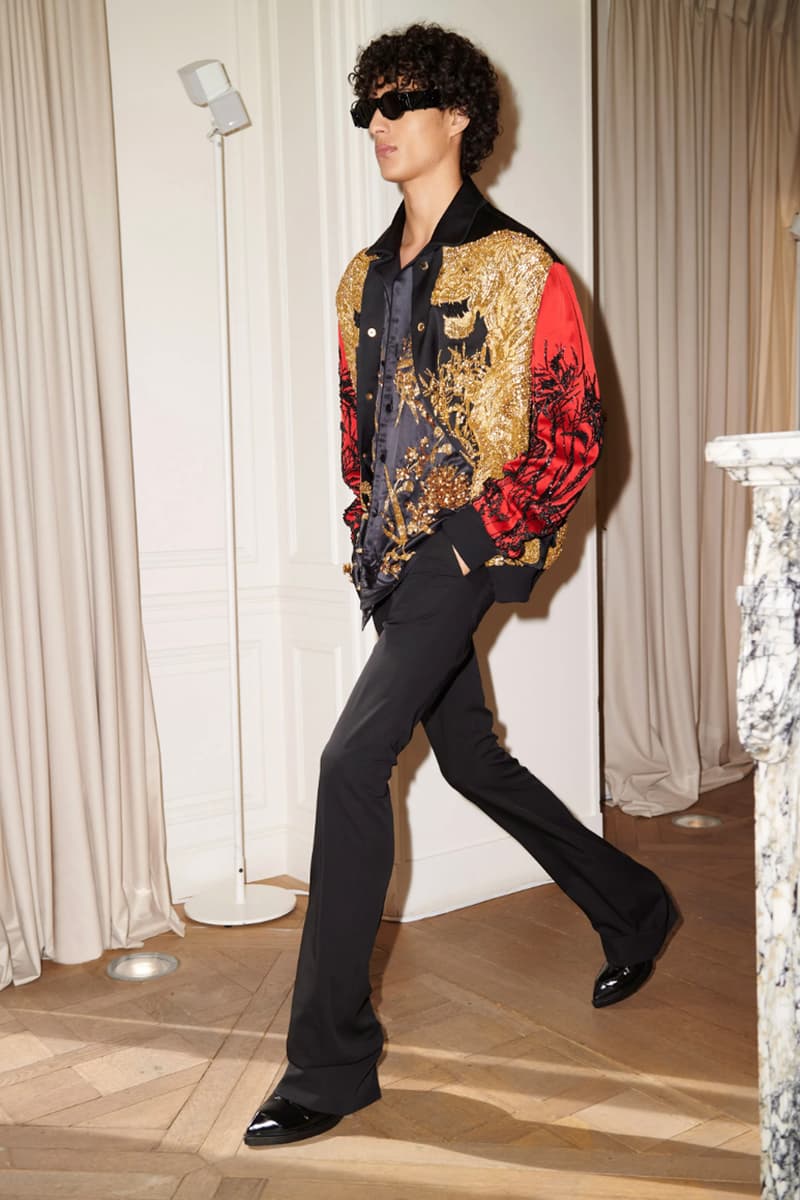 Balmain Spring/Summer 2024 Menswear Collection Runway Images Oliver Rousteing Pierre