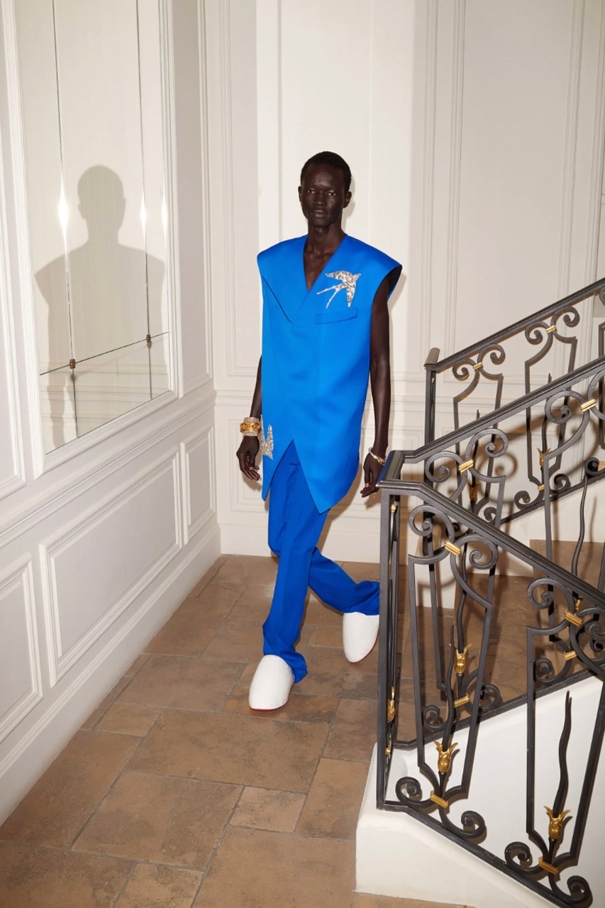 Balmain Spring/Summer 2024 Menswear Collection Runway Images Oliver Rousteing Pierre
