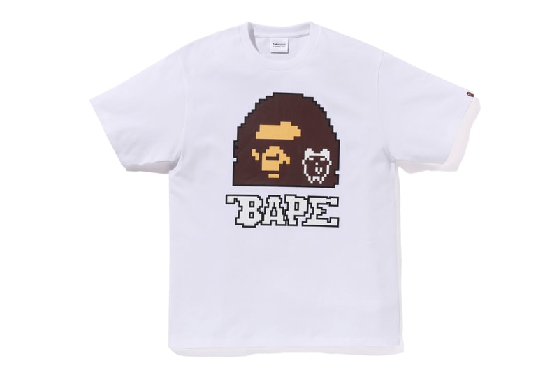 BAPE x Tamagotchi Team Up For Nostalgic Collaboration toy digital mobile pet japan bandai game green blue pink a bathing ape camo apparel drop release hoodie merch tshirt 