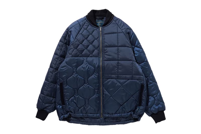 BEAMS and Lavenham Reunite on Patchwork Bomber Jacket UK japan streetwear great britain quilt streetwear lavenstar queen