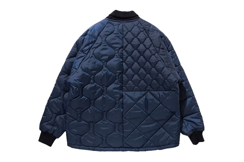 BEAMS and Lavenham Reunite on Patchwork Bomber Jacket UK japan streetwear great britain quilt streetwear lavenstar queen