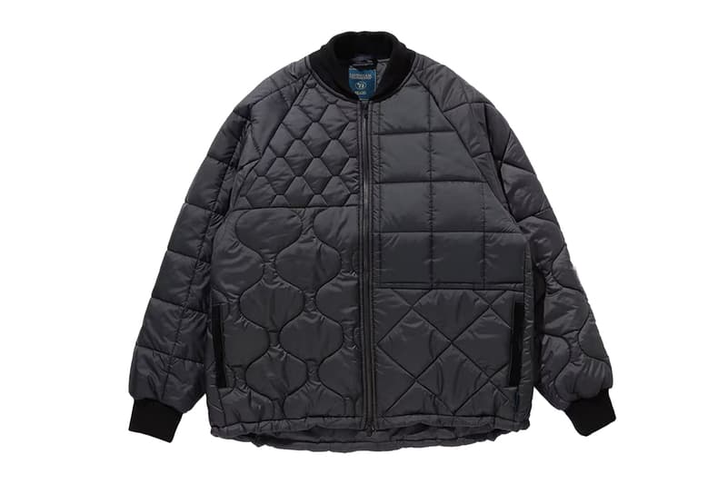 BEAMS and Lavenham Reunite on Patchwork Bomber Jacket UK japan streetwear great britain quilt streetwear lavenstar queen