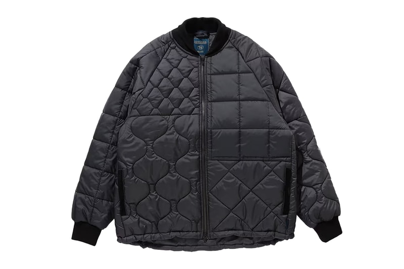 BEAMS and Lavenham Reunite on Patchwork Bomber Jacket UK japan streetwear great britain quilt streetwear lavenstar queen