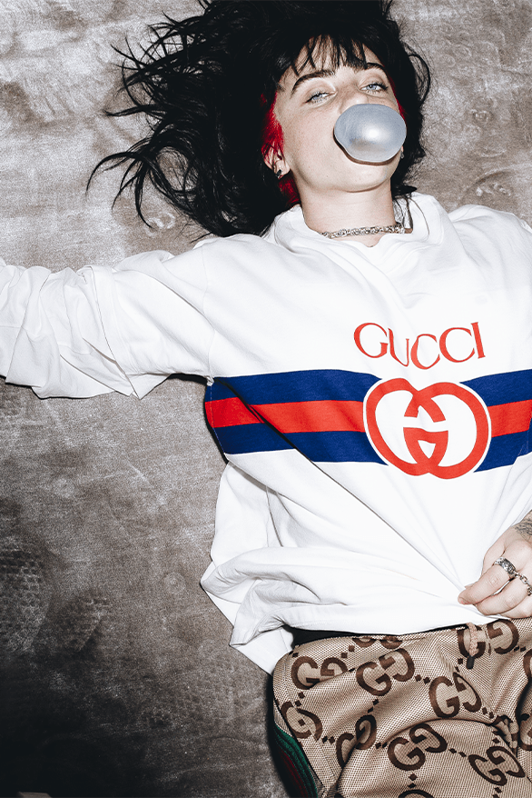 Gucci Billie Eilish Horsebit 1955 handbag Collaboration Demetra singer songwriter Sabato De Sarno