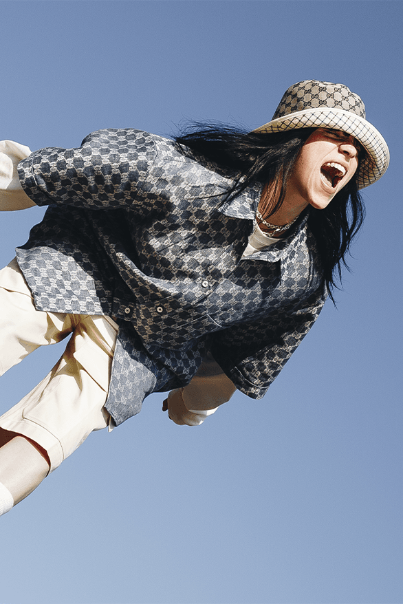 Gucci Billie Eilish Horsebit 1955 handbag Collaboration Demetra singer songwriter Sabato De Sarno