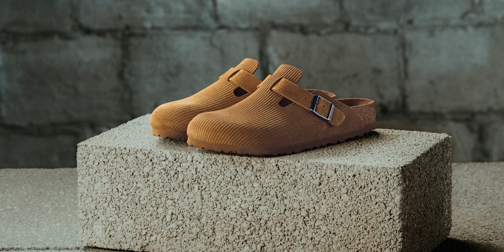 Birkenstock Replicates the Ridged Textures of Corduroy in Latest Collection