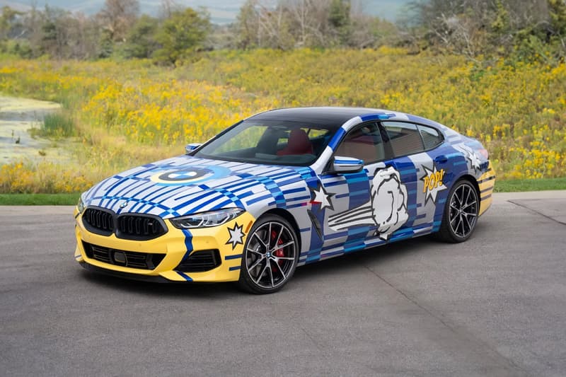 BMW x Jeff Koons M850i xDrive Gran Coupe Auction Info