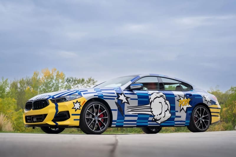 BMW x Jeff Koons M850i xDrive Gran Coupe Auction Info