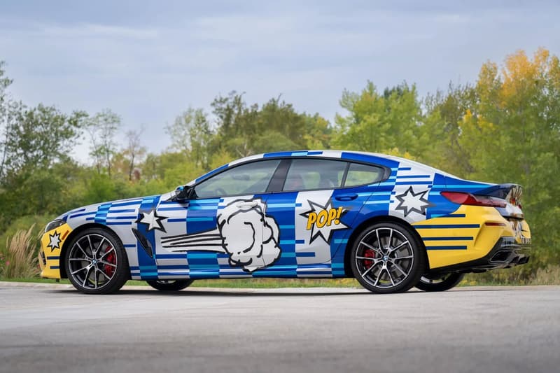 BMW x Jeff Koons M850i xDrive Gran Coupe Auction Info