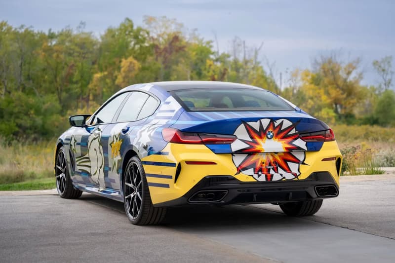 BMW x Jeff Koons M850i xDrive Gran Coupe Auction Info