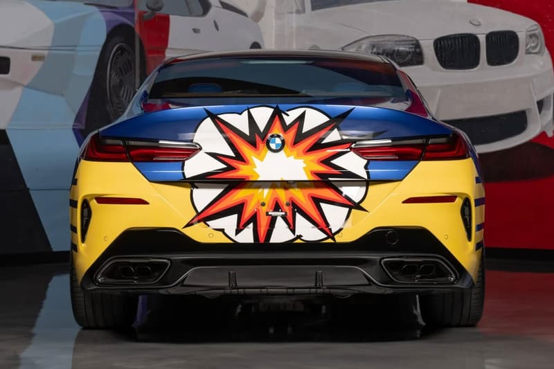 BMW x Jeff Koons M850i xDrive Gran Coupe Auction Info