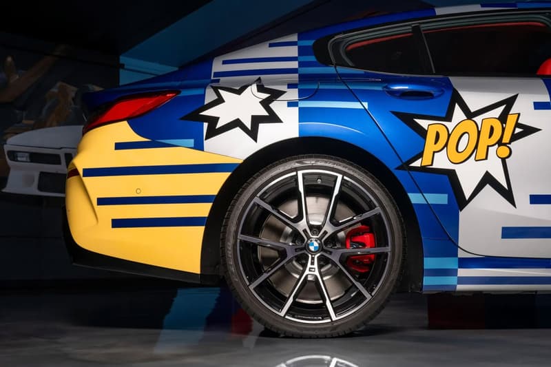 BMW x Jeff Koons M850i xDrive Gran Coupe Auction Info