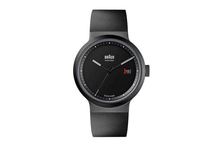 Braun Launches Its First Swiss-Made Watch