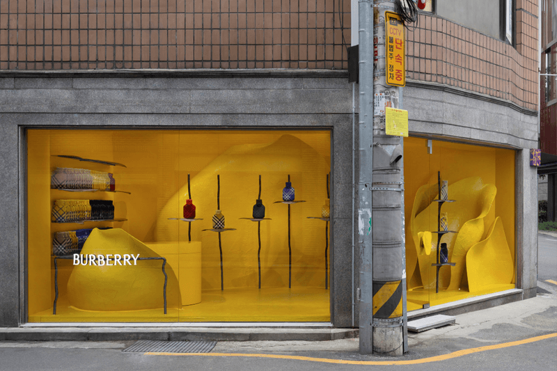 Burberry Streets Seongsu Rose Seoul Takeover South Korea Seongsu Shoe Seongsu Bottle winter 2023 Daniel Lee Norman’s London cafe