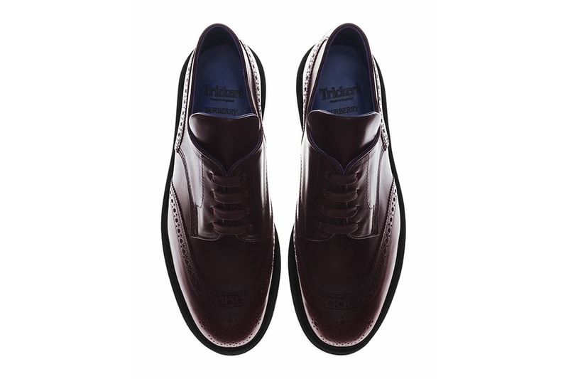 Burberry Trickers Winter 2023 Footwear Daniel Lee menswear womenswear derby Chelsea boot brogues shoes